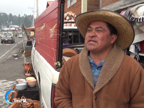 Comerciantes de raíces pierden ventas por cierre del Nevado