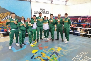 Obtienen deportistas de la UAEM ocho medallas en campeonatos nacionales de box y tiro con arco
