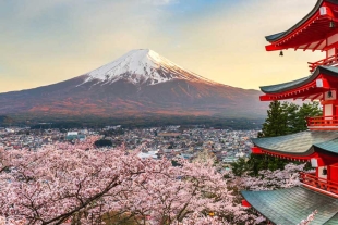 El monte Fuji es ahora 5 centímetros en comparación a la cifra medida anteriormente (3,775,51 metros)