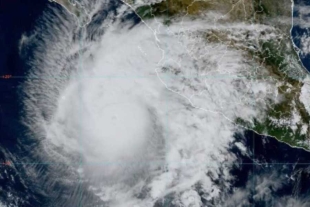 Huracán &quot;Norma&quot; provocará lluvias puntuales intensas en Baja California Sur, Sinaloa y Nayarit