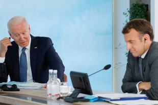 Biden habla con Macron y lamenta que Rusia siga con su &quot;escalada&quot;