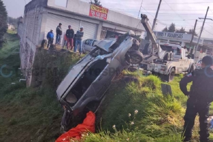 Accidente en la Toluca-Zitácuaro deja cinco heridos