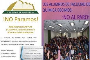 8 Facultades de la UAEM rechazan el paro