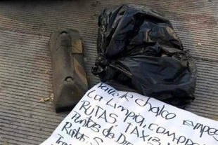 Dejan bolsas con restos humanos en el Ayuntamiento de Valle de Chalco