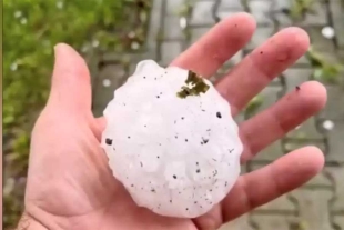 Fuerte granizada deja más de 100 heridos en Italia