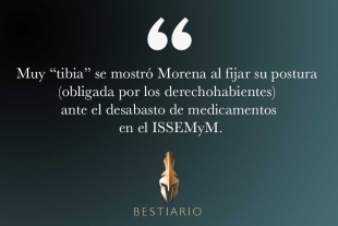 La tibieza de Morena