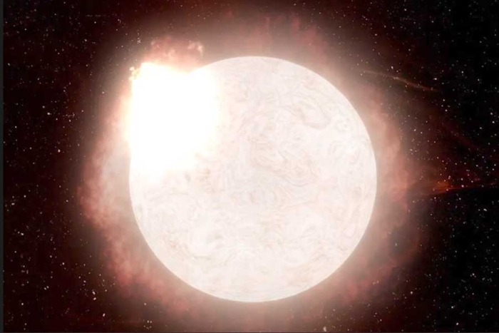Observan la muerte de una supernova en tiempo real