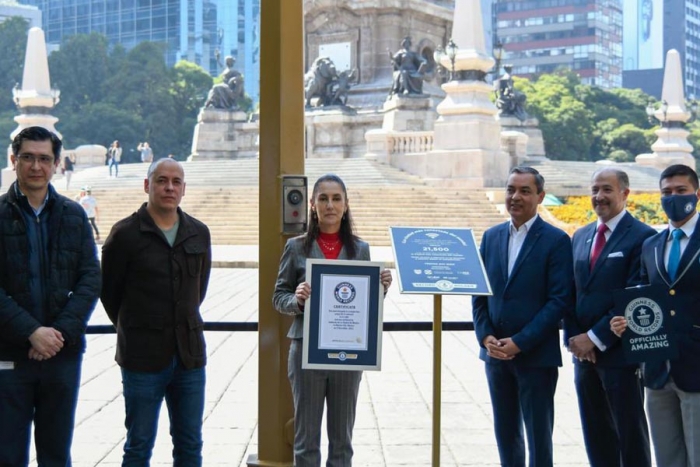 Se corona CDMX con un Recórd Guinnes por tener el mayor número de puntos WiFi gratis