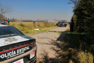 Hallan cadáver maniatado en San Martín, límites con Almoloya de Juárez.