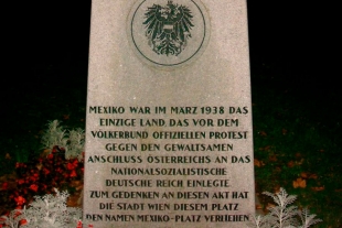 Mexikoplatz, la plaza dedicada a la heroicidad mexicana en Austria