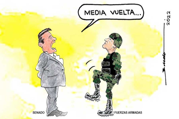 Media vuelta...