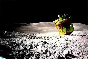 Japón publica la primera imagen de la nave SLIM en la Luna