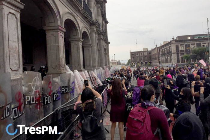 Mujeres tomaron las calles de Toluca por un alto a la violencia y la impunidad 