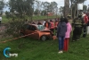 Exceso de velocidad causa accidente en la Toluca-Atlacomulco