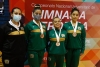Conquistan deportistas de la UAEM plata y bronce en Campeonato Nacional de Gimnasia