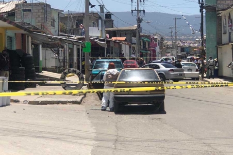 Graban crimen en San Antonio Acahualco en Zinacantepec