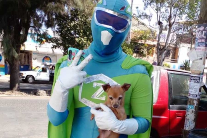 Zadrigman, el “superhéroe” mexicano que transformó su dolor en altruismo animal