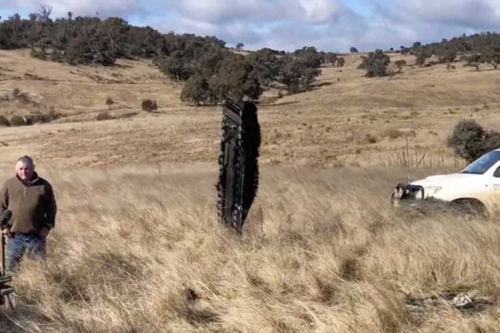 ¡Fuera abajo! Basura espacial sorprendió a granjeros al estrellarse en Australia