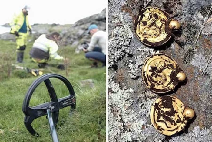 Arqueólogo aficionado halla "tesoro del siglo" en Noruega