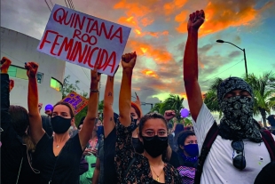 Nuevamente se registran disturbios en Quintana Roo por protestas feministas
