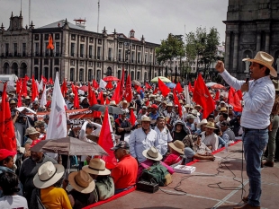 Derroche de recursos en manifestación de antorchistas