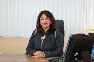 Gloria Ángeles Ávila exhortó a la comunidad universitaria y al público en general a seguir las redes sociales de la Dirección de Salud Universitaria