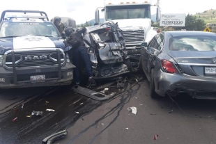 Accidente deja un menor lesionado en la autopista a Ixtapan de la Sal