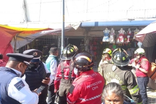Conato de incendio provocó movilización de emergencia en zona Terminal-Mercado Juárez