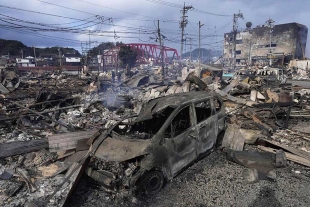 Elevan a 73 los muertos tras el terremoto en el oeste de Japón