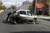 Tres personas lesionadas por accidente en carretera del Pacífico