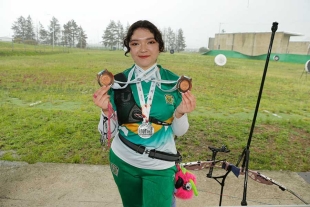 Rebe, como también es conocida por su equipo, recuerda que su incursión en el deporte comenzó cuando cursaba la educación primaria,