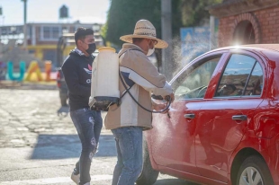 Zacualpan también pone filtros sanitarios en sus accesos, para evitar propagación de contagios