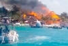 Incendio afecta Restaurantes en Isla Mujeres