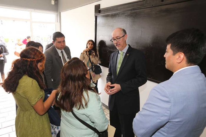 Entrega CEBD infraestructura y equipo en Facultad de Ciencias