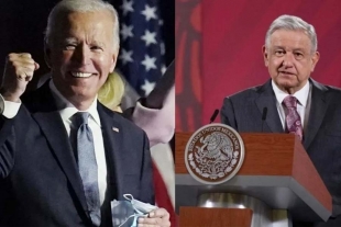 AMLO augura buena relación con Biden tras primera charla telefónica