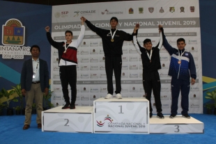 Suben taekwodoines mexiquenses al pódium en Olimpiada Nacional 2019