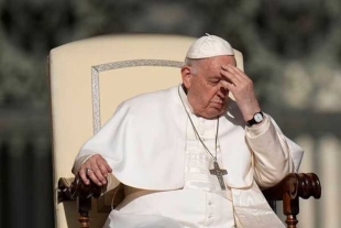 Papa Francisco suspende su agenda de hoy por tener fiebre