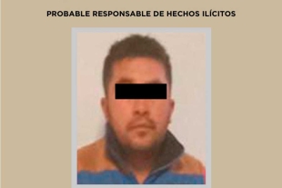 El posible responsable fue trasladado al Centro de Justicia para las Mujeres, con sede en Toluca, a fin de determinar su situación jurídica.