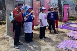 Familiares de víctimas de desaparición y feminicidio se manifestaron frente al PJEM para exigir justicia