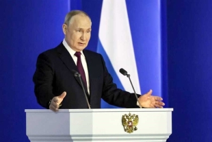 Putin suspende tratado de armas nucleares con EU y acusa irresponsabilidad