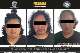 Los tres detenidos fueron puestos a disposición del Ministerio Público mientras se investiga su responsabilidad directa en el crimen