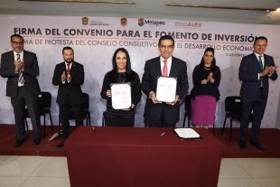 Confirman a Metepec como polo de inversión por excelencia en la entidad