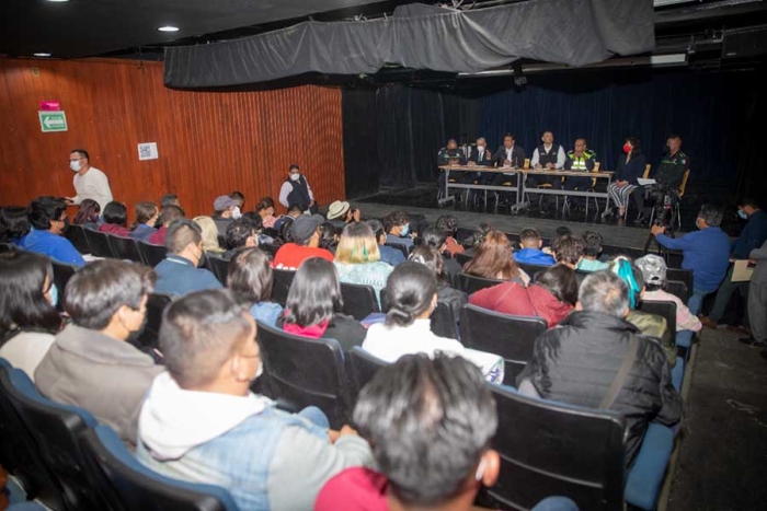 Entablan diálogo estudiantes, autoridades universitarias, estatales y municipales para brindar seguridad a la comunidad de la UAEMéx