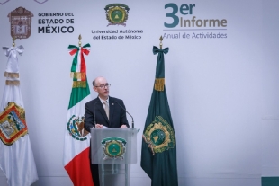 Carlos Barrera, Rector de la UAEMéx 