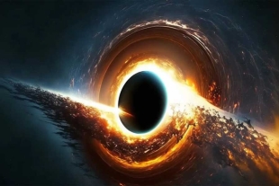 Por primera vez en la historia, descubren un agujero negro giratorio
