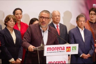 Morena, PT y PVEM anuncian alianza para las elecciones del Edomex