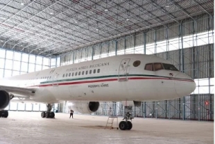 Venden avión presidencial “Presidente Benito Juárez”