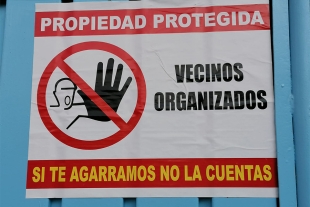 Vecinos de Zinacantepec enfrentan a delincuentes, ante falta de seguridad