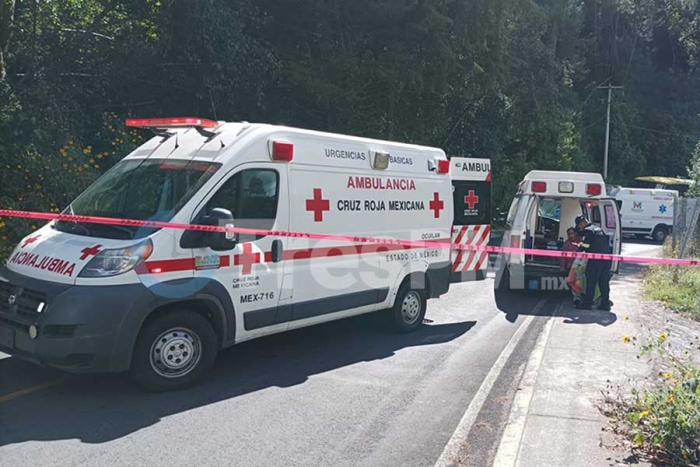 Cuatro personas muertas y 11 heridos en accidente automovilístico en Ocuilan