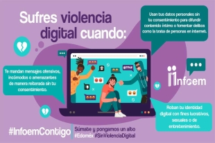 Infoem invita a visitar micrositio de Violencia Digital